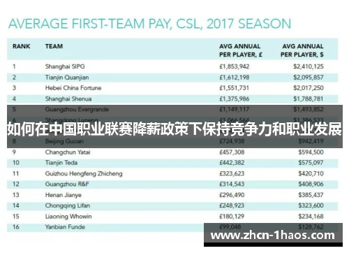 如何在中国职业联赛降薪政策下保持竞争力和职业发展 如何在中国职业联赛降薪政策下保持竞争力和职业发展