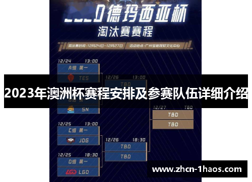 2023年澳洲杯赛程安排及参赛队伍详细介绍