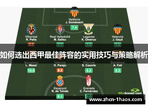 如何选出西甲最佳阵容的实用技巧与策略解析